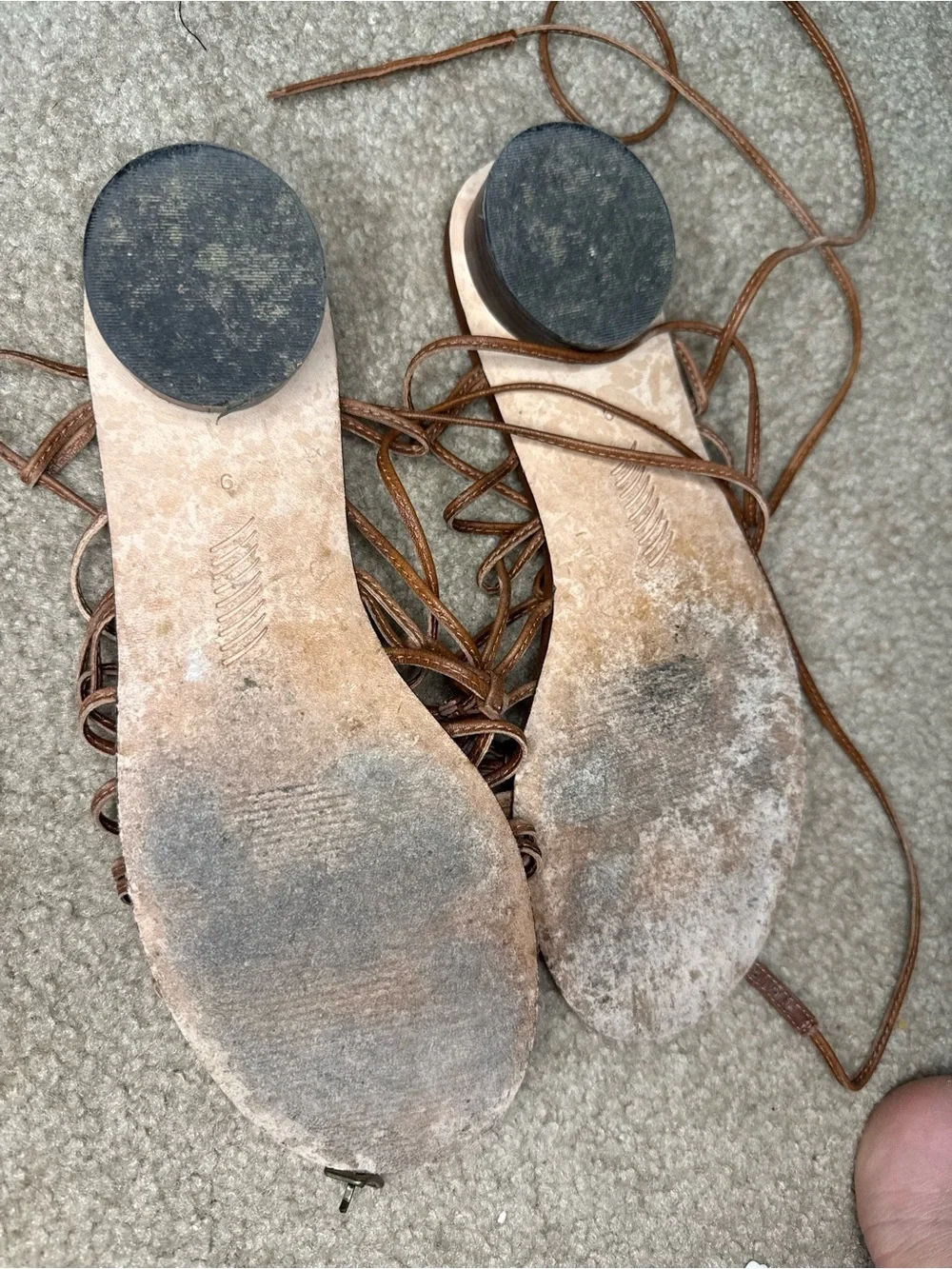 Paige Evan Strappy Heeled Sandals size 9